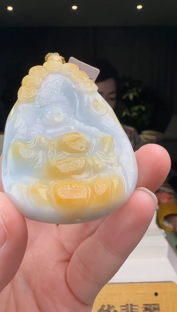 【闪购商品】翡翠吊坠(不含链)未镶嵌DY@@960Q3J13746