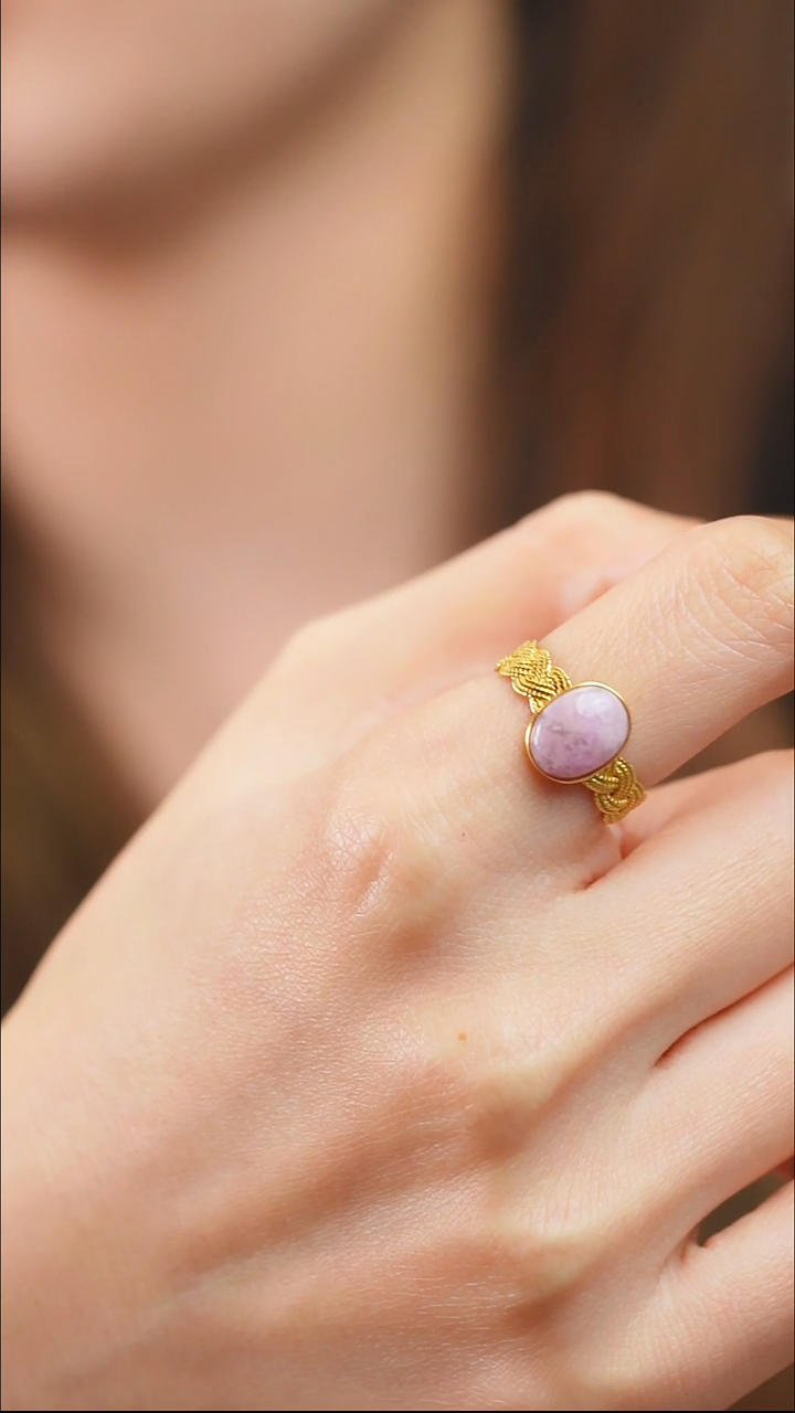 18K金镶嵌苏纪石（舒俱来）戒指6