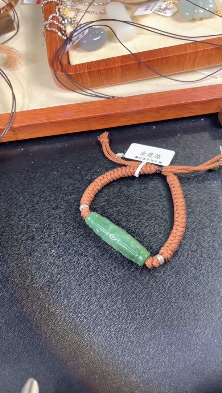 未镶嵌手链和田玉多样性发其一孤品默认微瑕