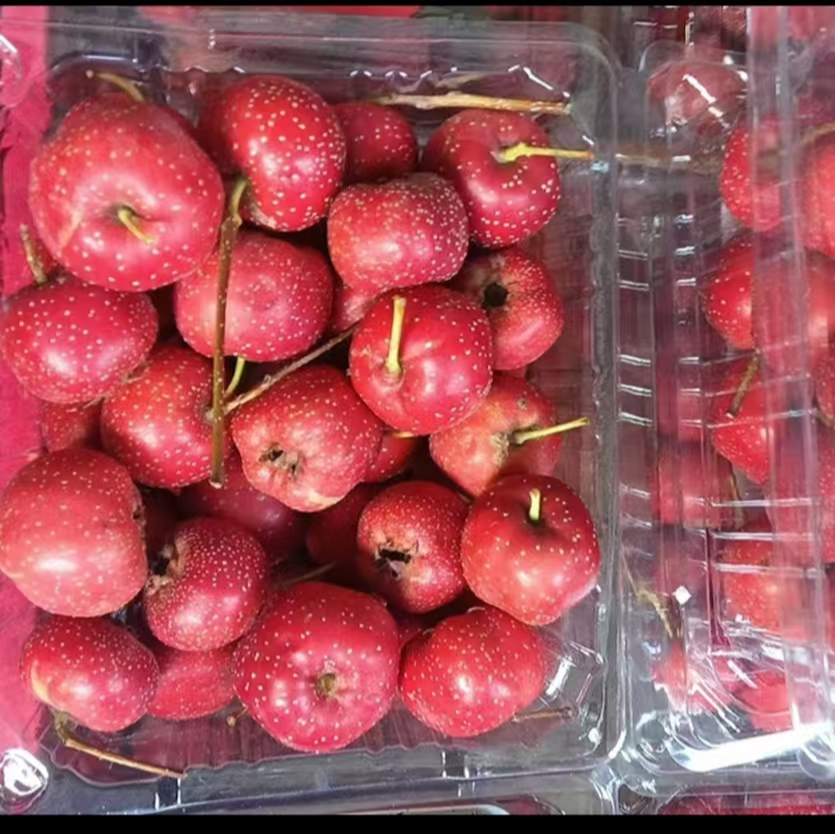 甜心山楂一盒鲜山楂