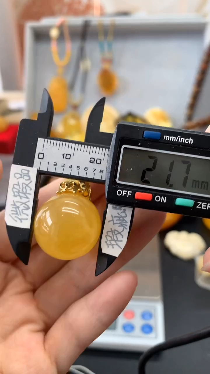 【闪购商品】琥珀珠宝奇石银S925镶嵌838