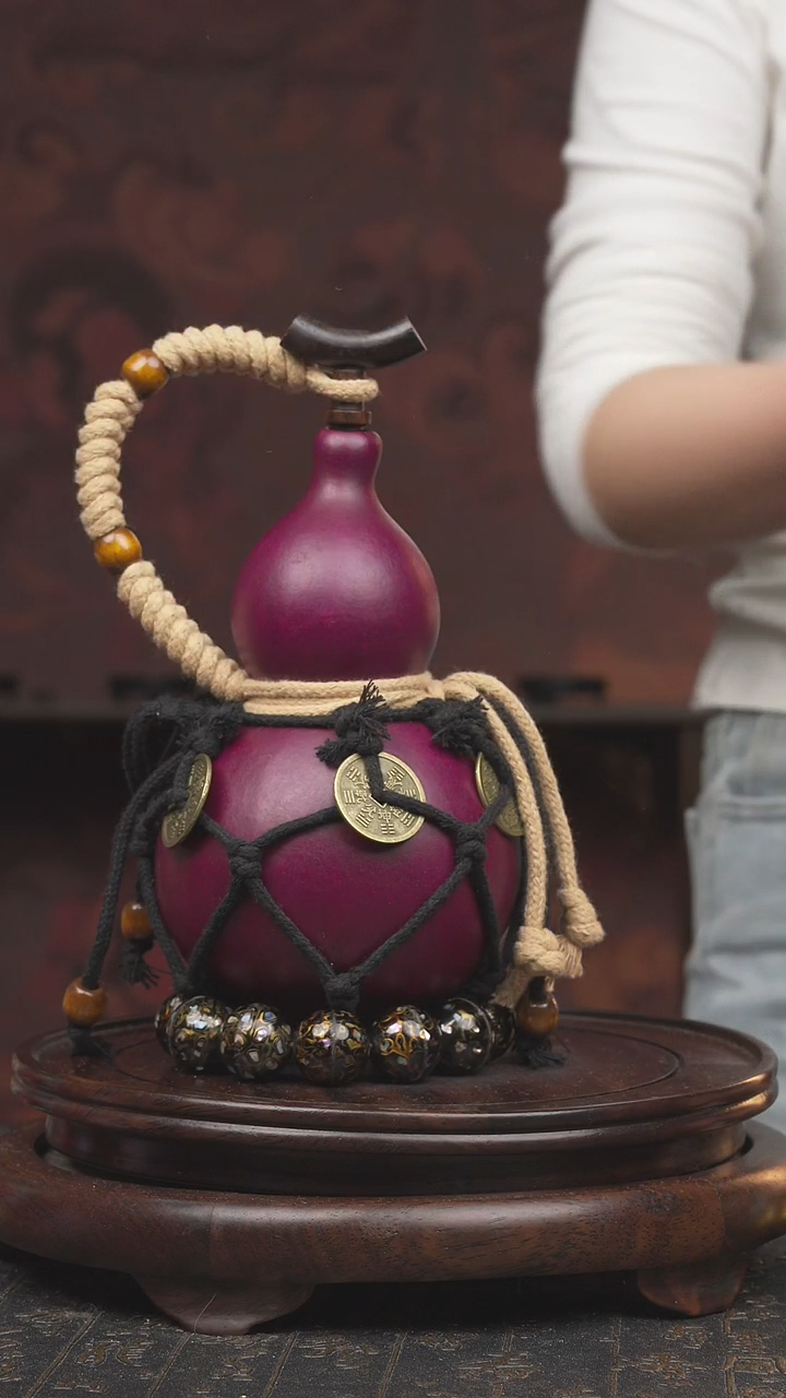 982号大漆葫芦 一物一拍