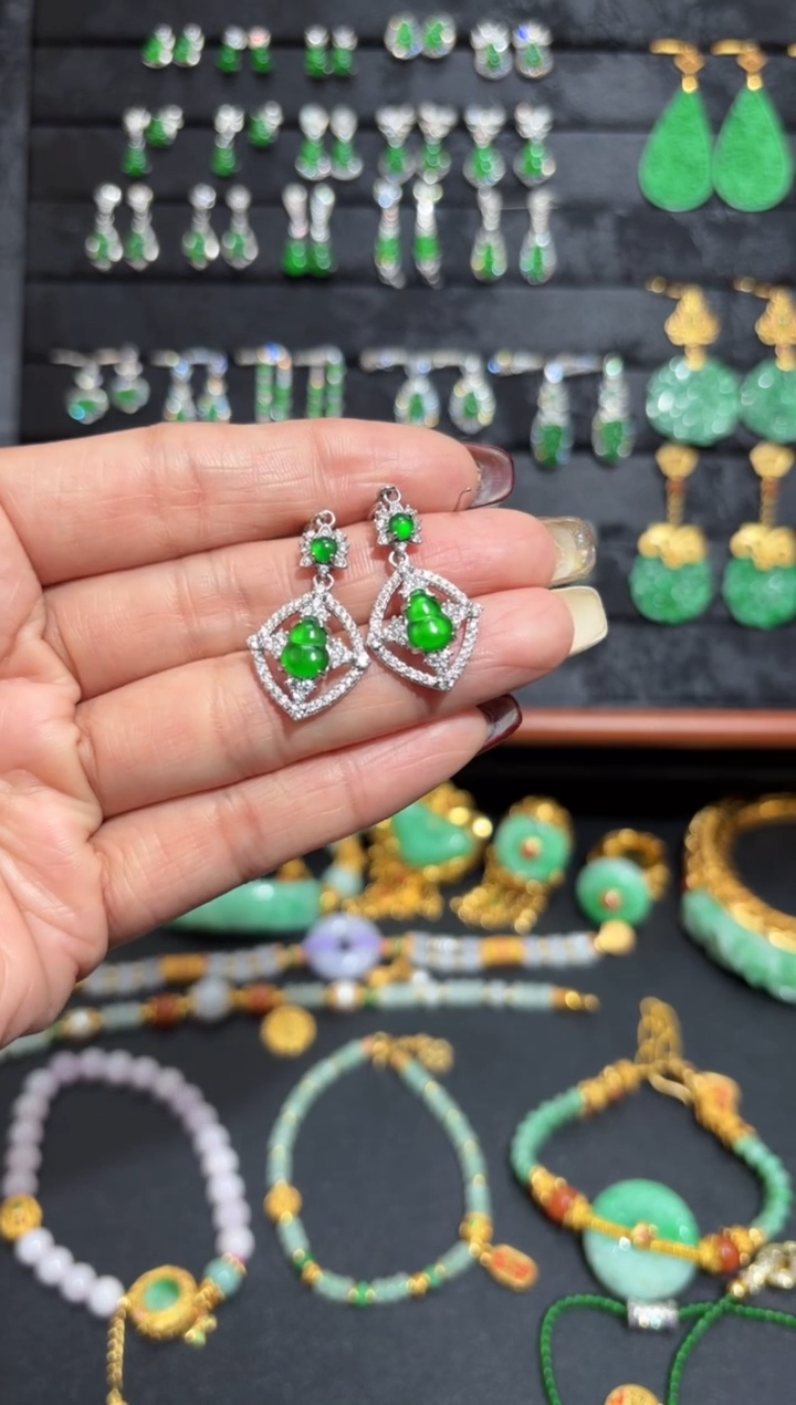 【闪购商品】翡翠颈饰银S925镶嵌蛋面/支持复检/一件