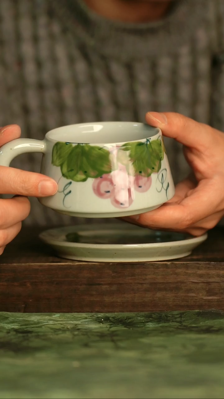 手工手绘瓷器青诗集手工手绘瓷器