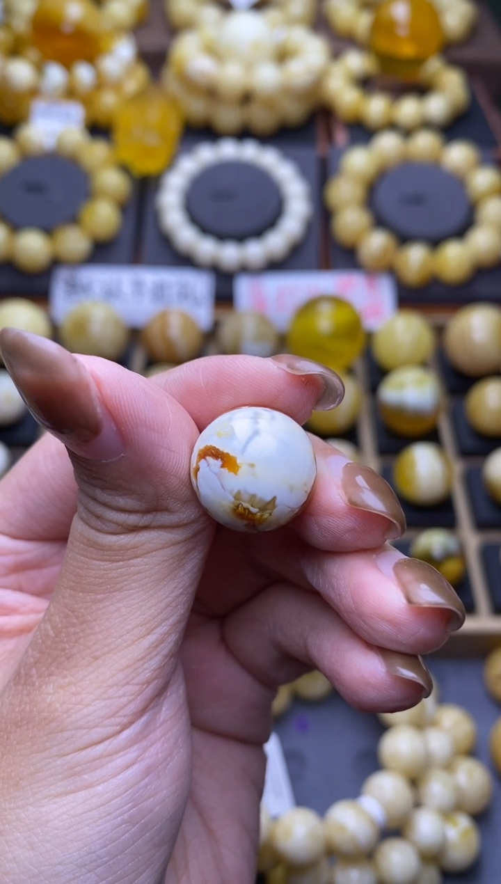 【闪购商品】琥珀裸石未镶嵌大小姐珠宝严选122