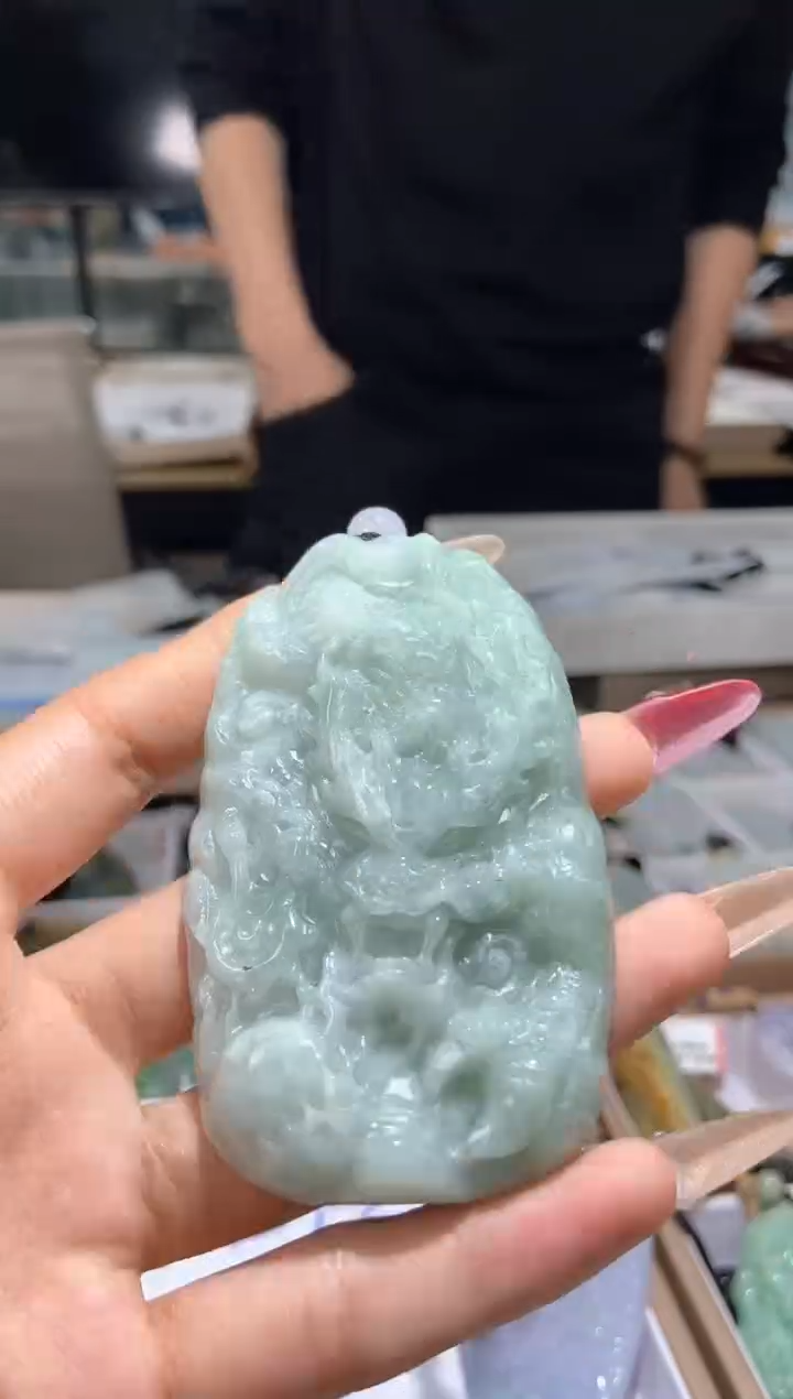 【闪购商品】翡翠颈饰未镶嵌天然缅甸翡翠A货未镶嵌