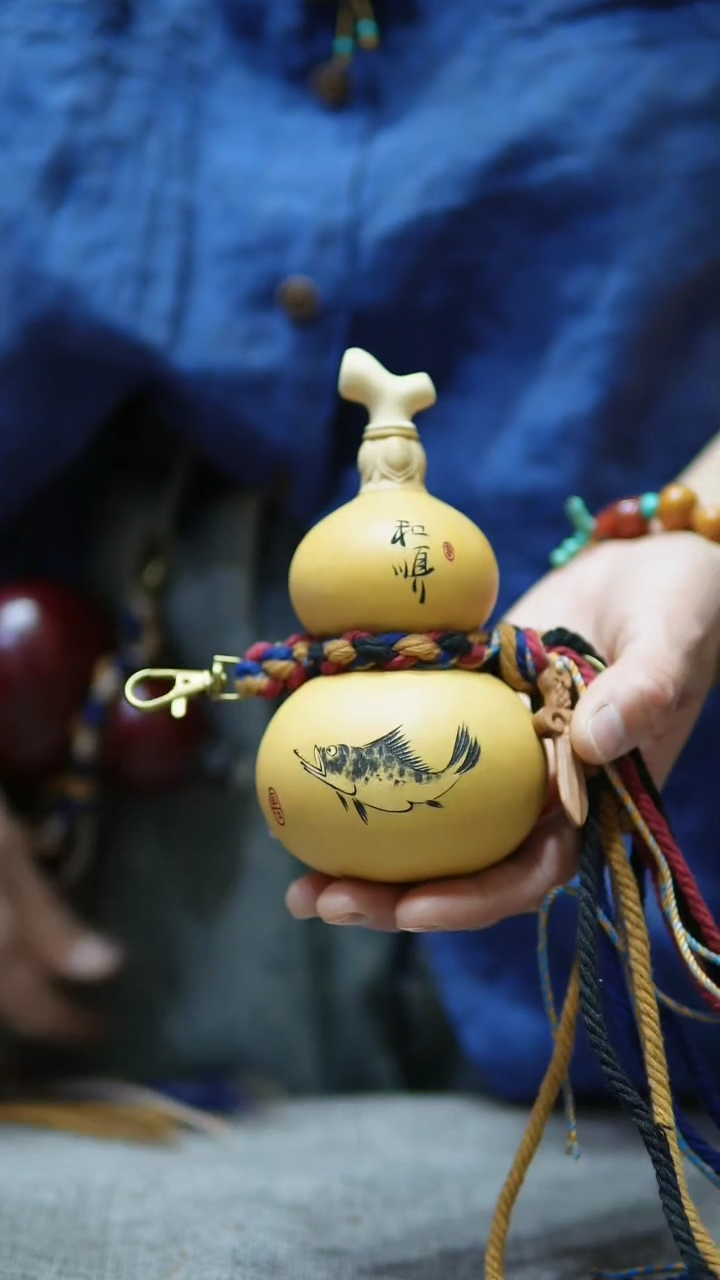 【闪购商品】（福禄 ）天然葫芦（大漆款）98