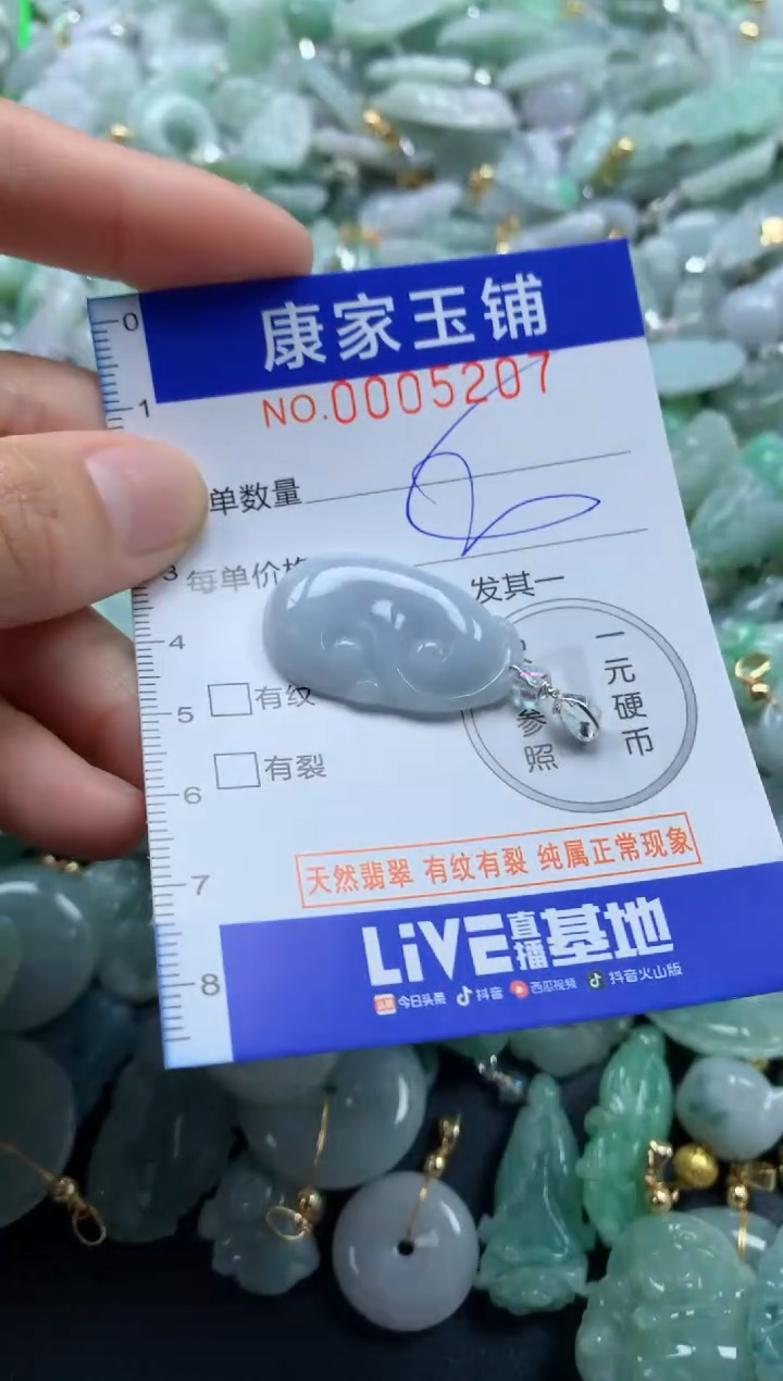颈饰未镶嵌翡翠5207