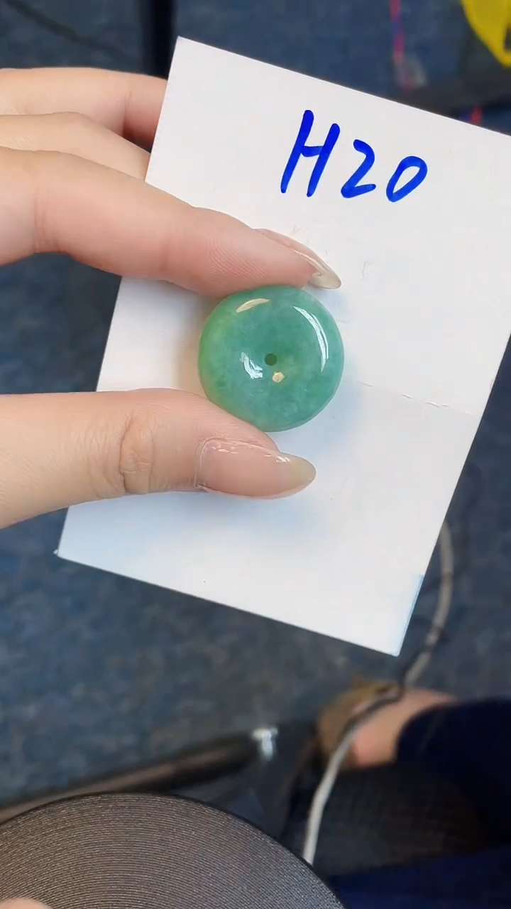 【闪购商品】翡翠颈饰18K金镶嵌00000000