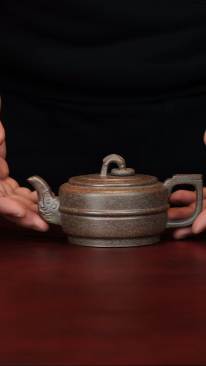 茶壶紫砂原矿高端紫砂--汲玉