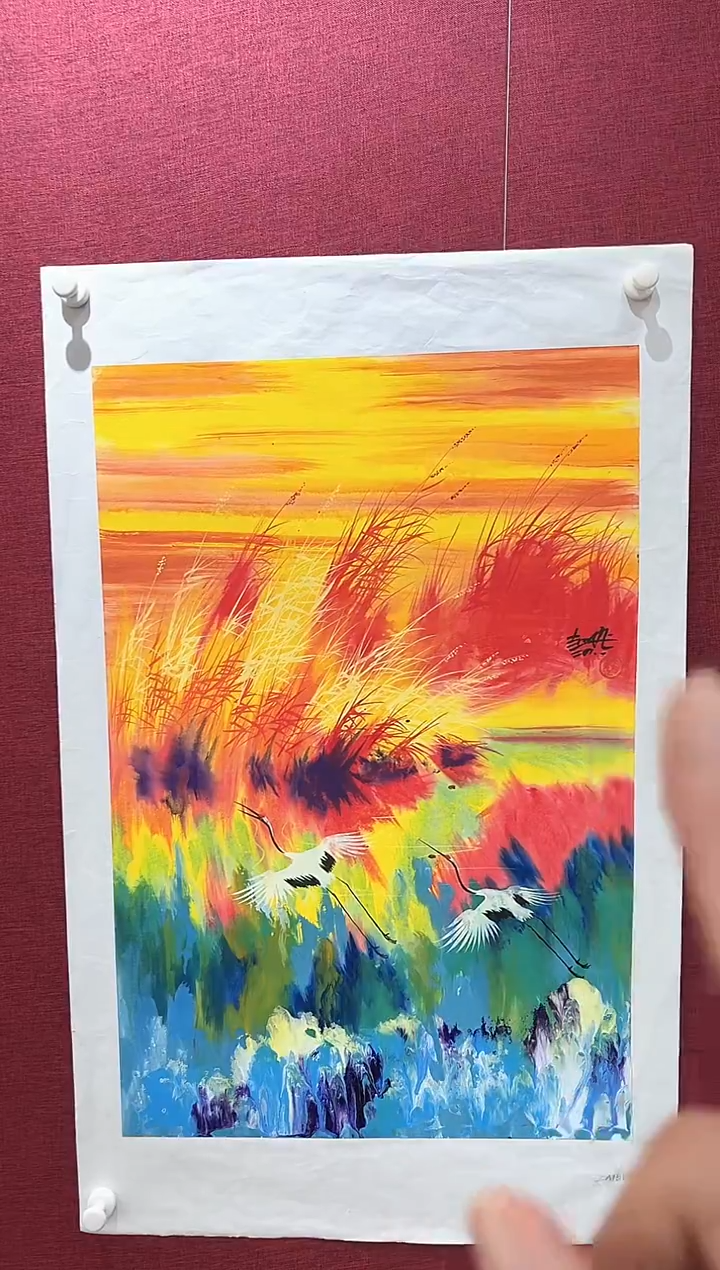 国画赵燮老师2.7平尺国画作品