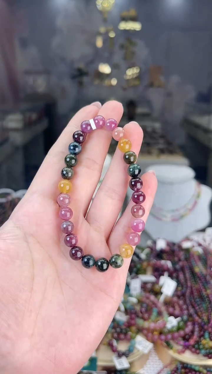 【闪购商品】碧玺/未镶嵌7mm+碧玺单圈多样性发货