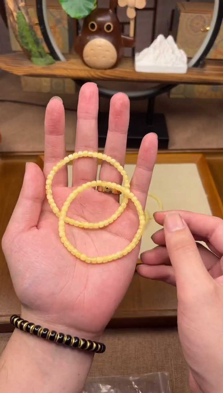 手串蜜蜡未镶嵌5m原矿