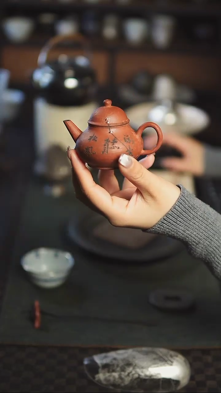 【闪购商品】松风舍 粉引系列正把壶