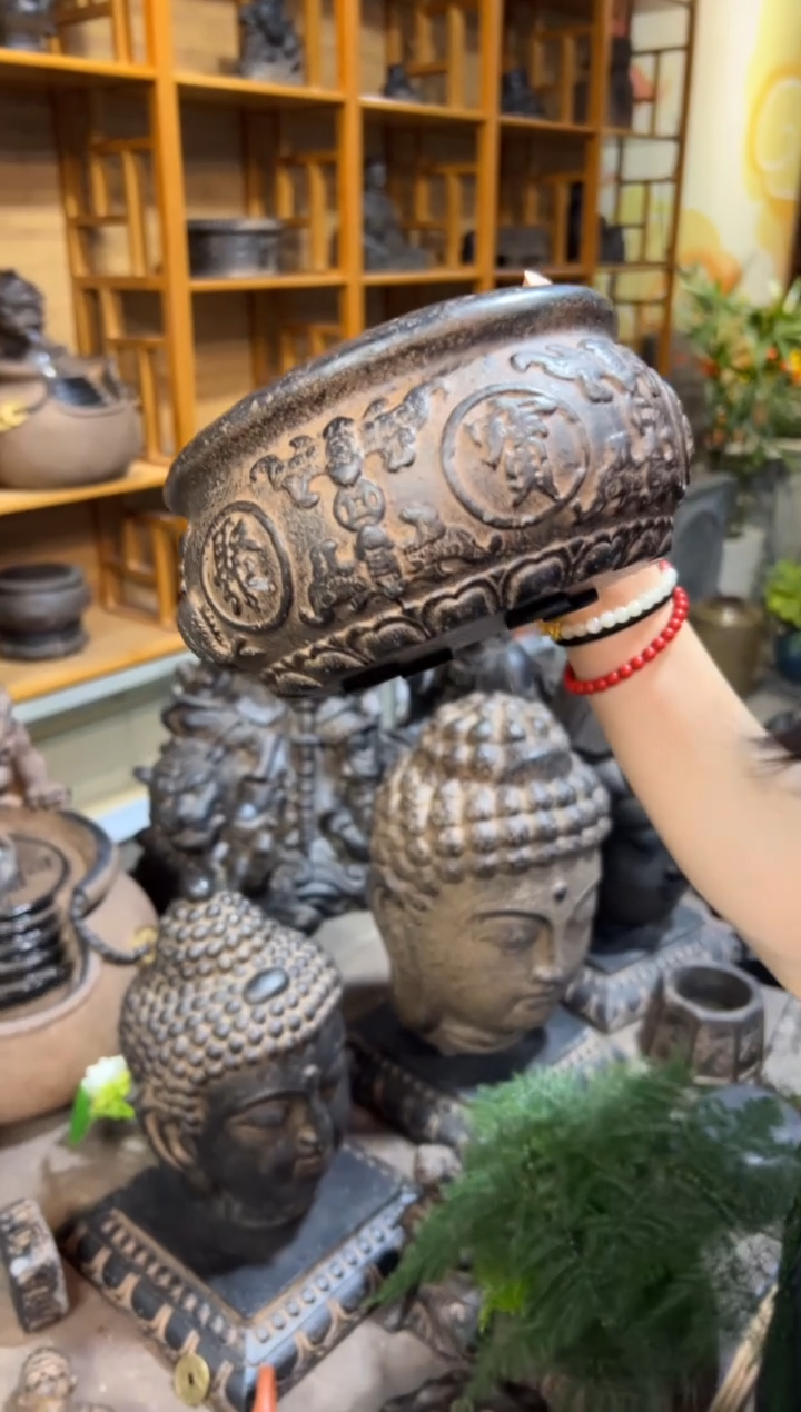 陶土【火山泥】聚宝盆