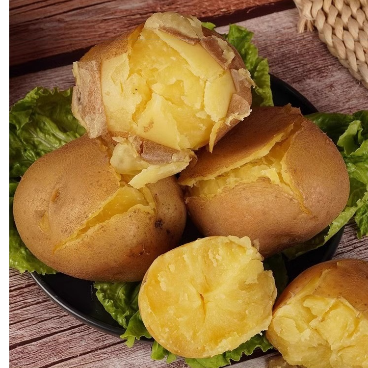 黄皮黄心旱沙地土豆新鲜现挖粉面沙糯营养美味