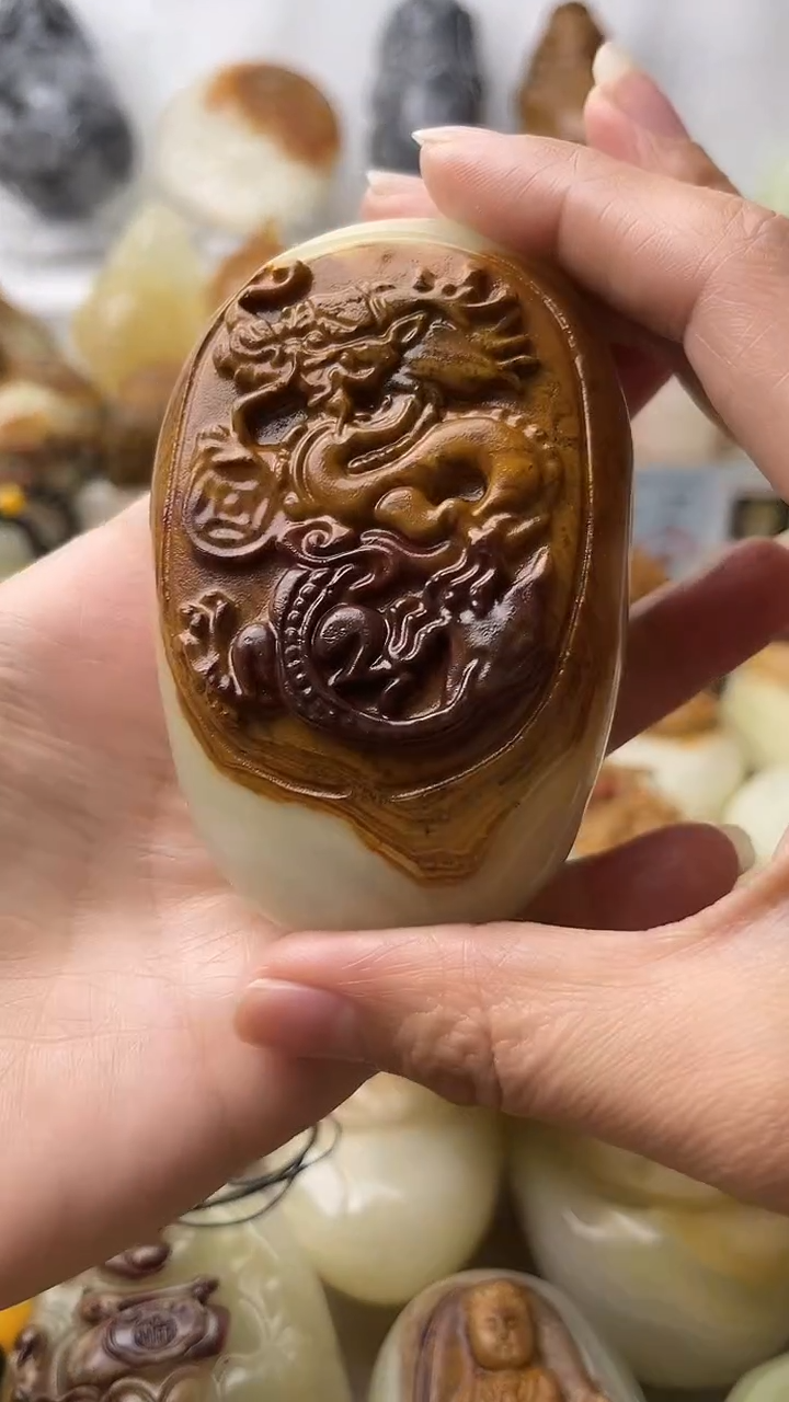 石材古青石棉纹正常不退换盘龙