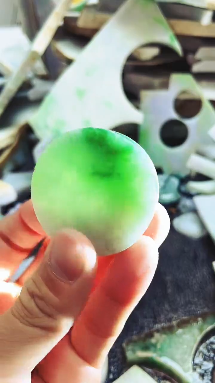 裸石翡翠天然货翡翠板料