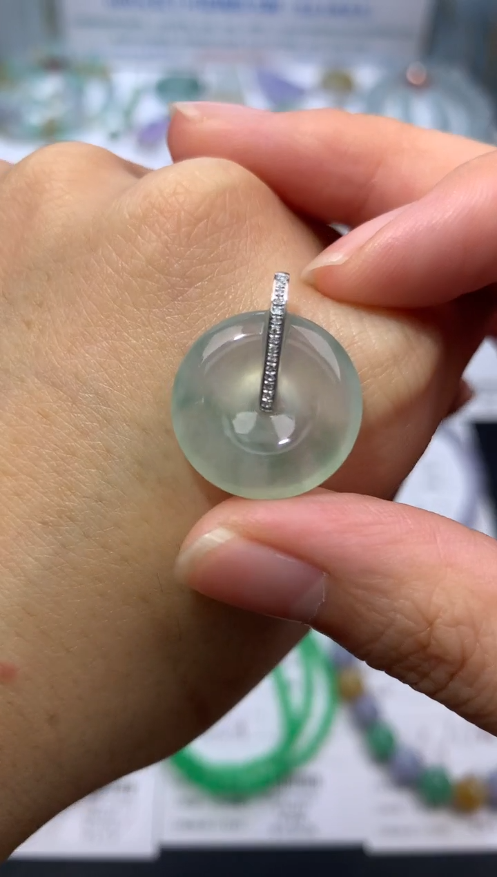【闪购商品】定制翡翠18K金镶嵌模式推广期24小时鉴赏期