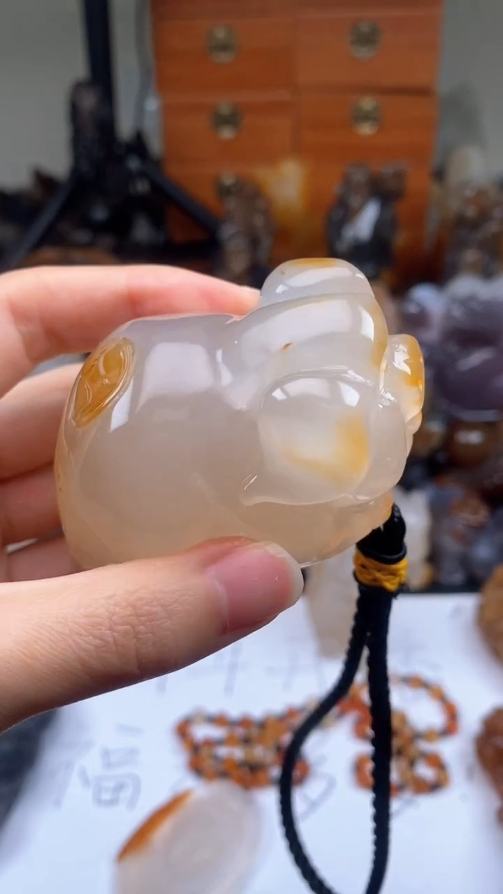 【闪购商品】玛瑙/玉髓颈饰未镶嵌AA