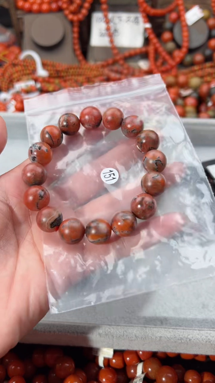 【闪购商品】南红玛瑙手串未镶嵌13+