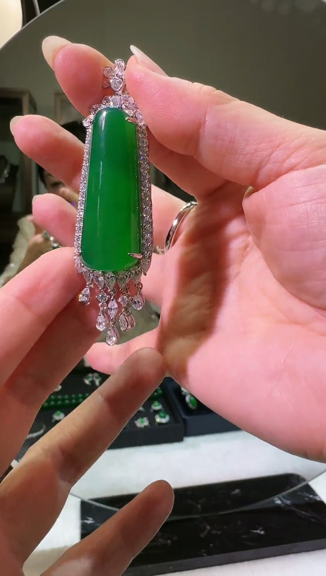 【闪购商品】玛瑙/玉髓吊坠(赠链)银S925镶嵌780