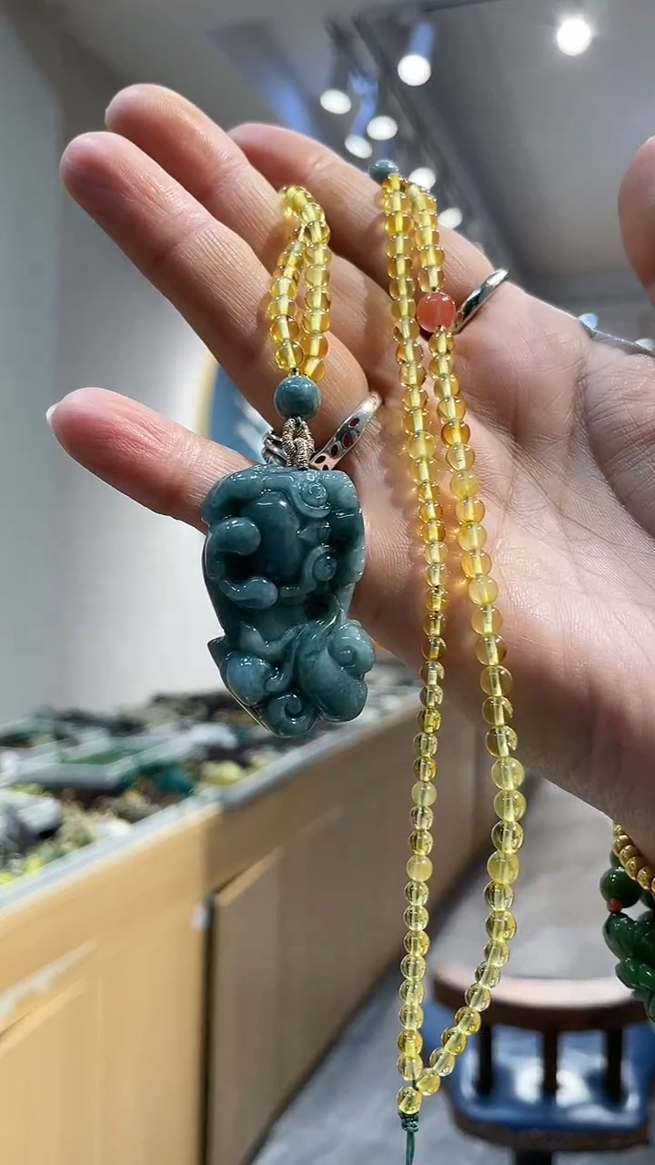 【闪购商品】翡翠颈饰未镶嵌吊坠