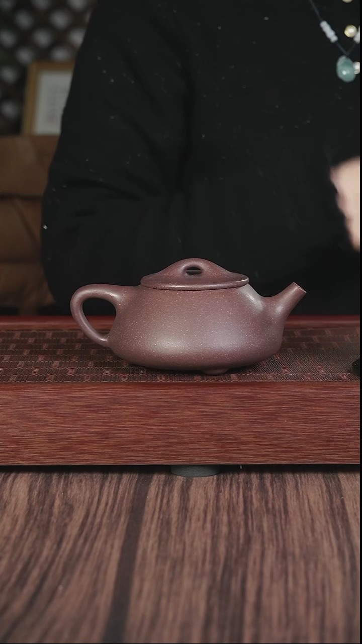 【闪购商品】紫砂茶壶千禧紫泥  景舟石瓢