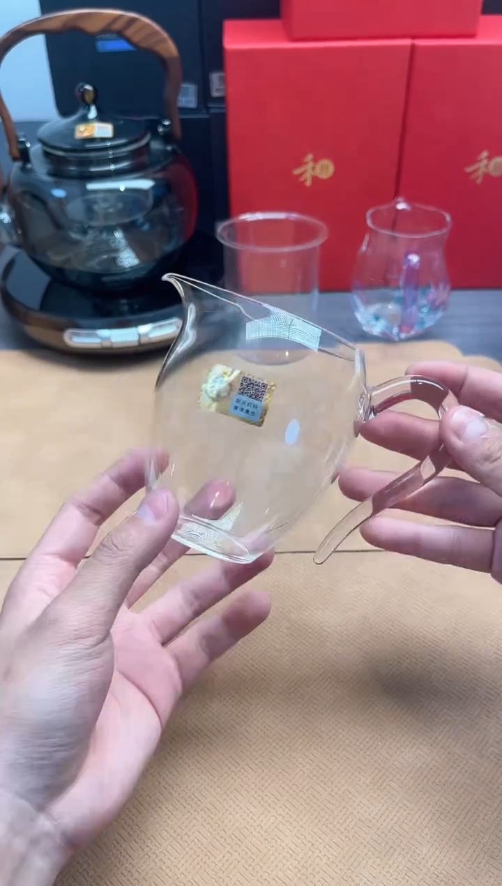 【闪购商品】晶彩/怡然茶海/浅粉+茶巾1条