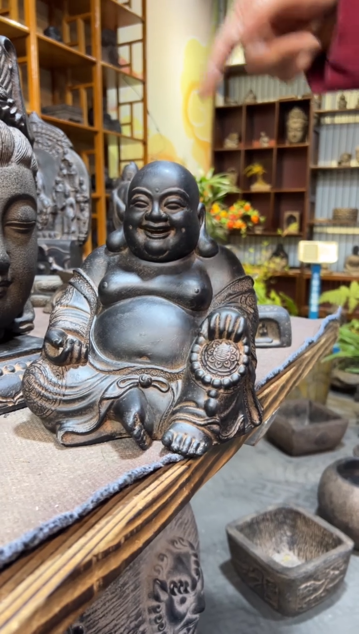 陶土【火山泥】大肚佛