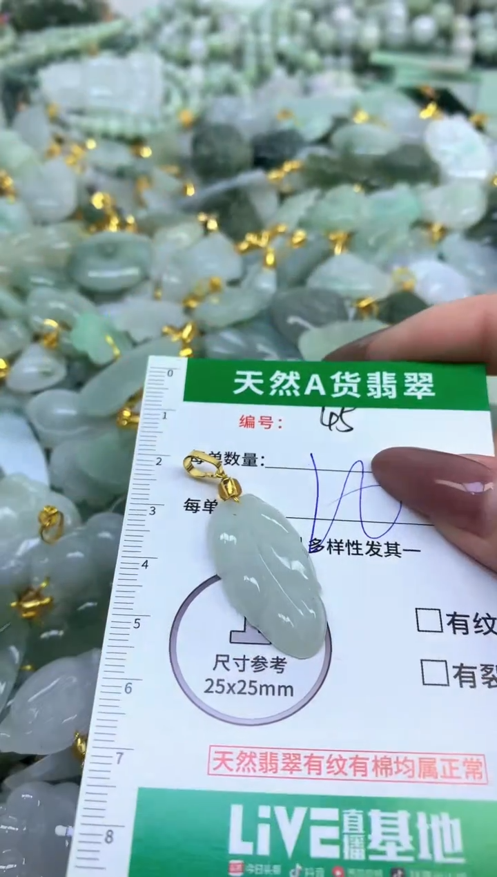 颈饰未镶嵌翡翠纯天然缅甸A货翡翠