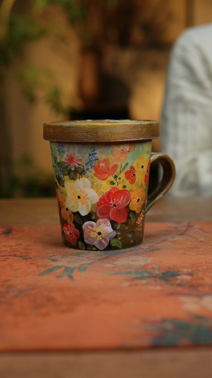 【闪购商品】瓷片1425景德镇手工手绘釉下彩高温瓷