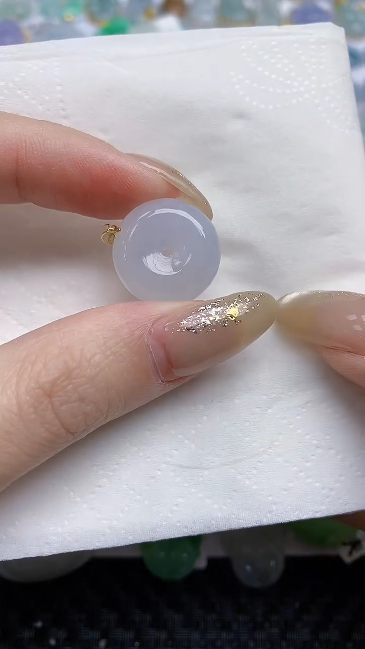 【闪购商品】翡翠颈饰未镶嵌天然A货翡翠 33