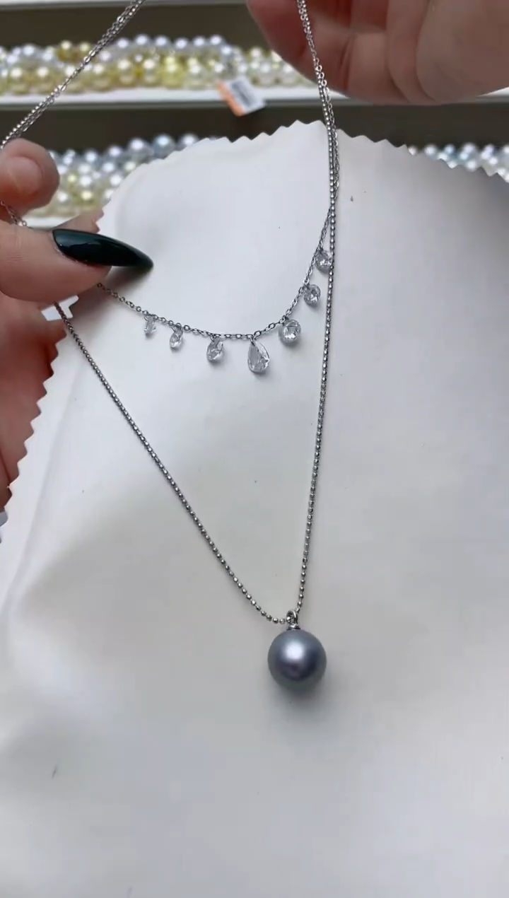 【闪购商品】海水珍珠颈饰未镶嵌A45