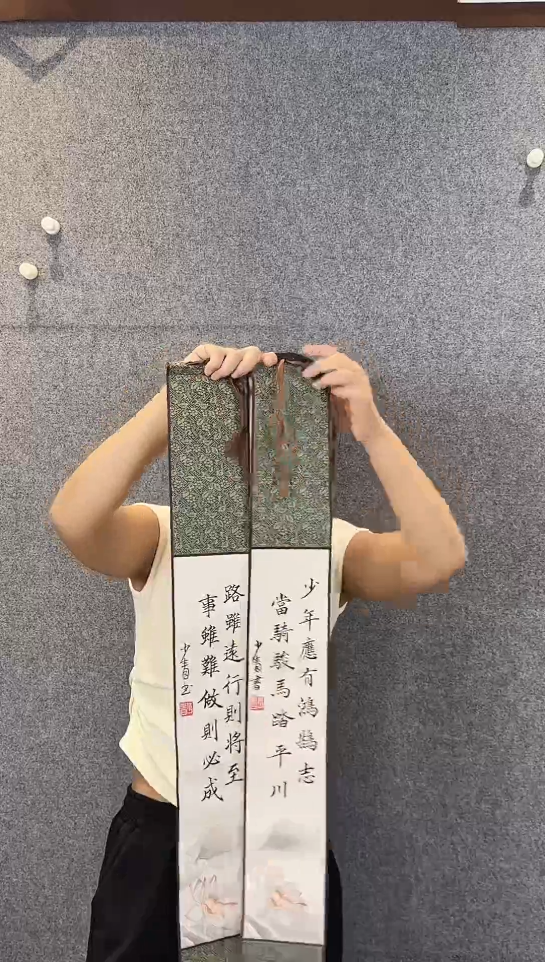 国画老师手绘作品