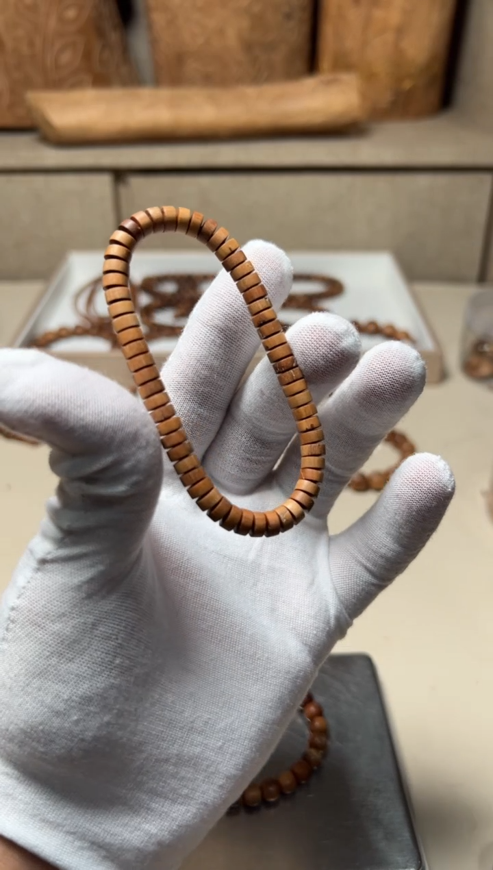 檀香木手串/手链老山檀香3/6药片瑕疵福利