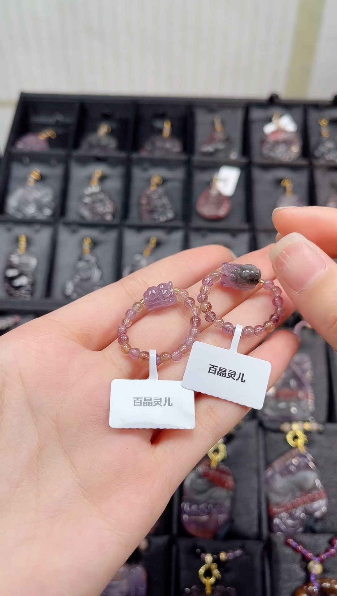 颈饰未镶嵌水晶【百晶灵儿】定制款多样性发一