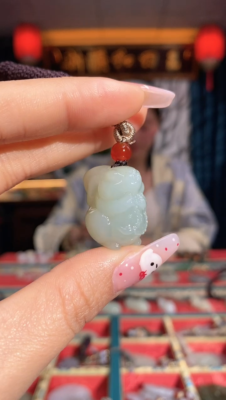 【闪购商品】和田玉颈饰未镶嵌兔子