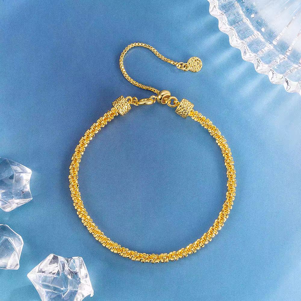 足银手链 【金牌主播专享】925银满天星抽拉手链 YSL462