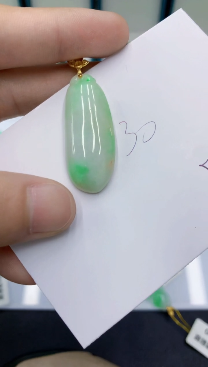 颈饰未镶嵌翡翠翡翠