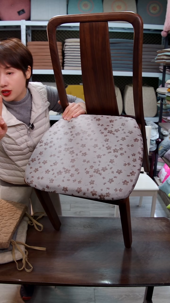 布碎花记忆棉：灰色4个