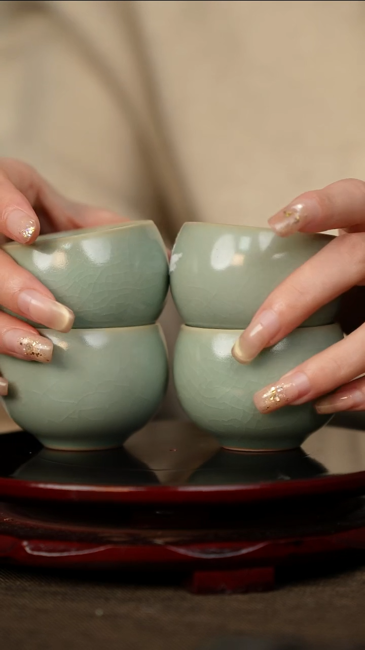 全品 仿古 禅定杯 