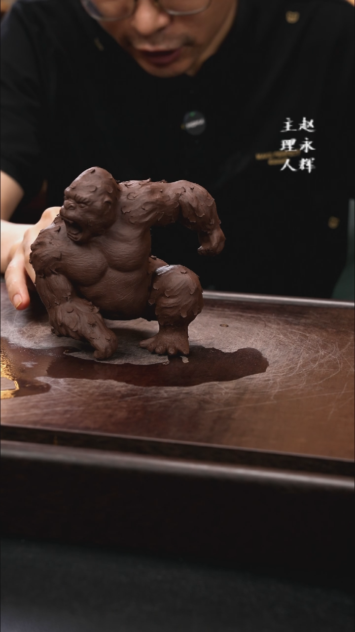 紫砂茶宠紫砂金刚
