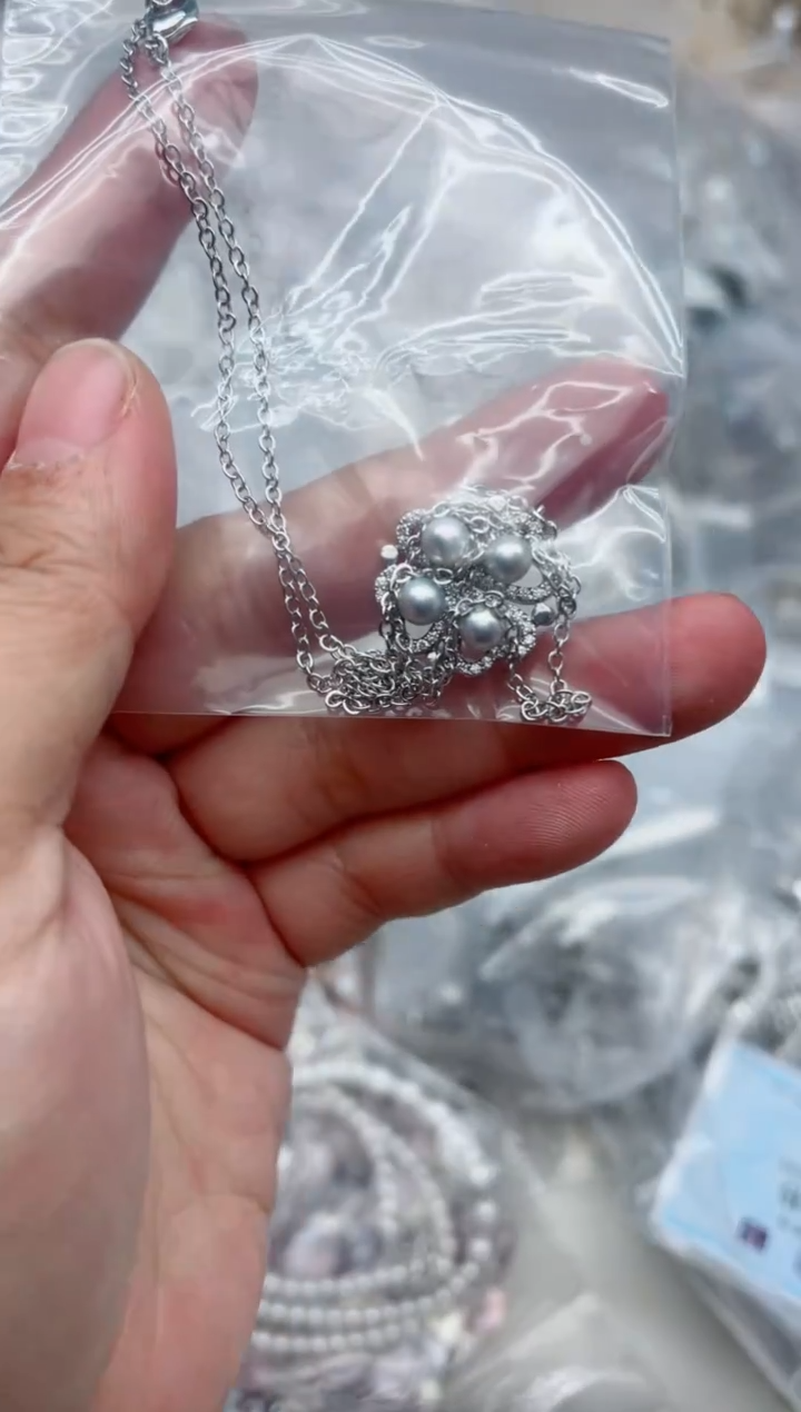 套链未镶嵌淡水珍珠多样性发其一，非无暇