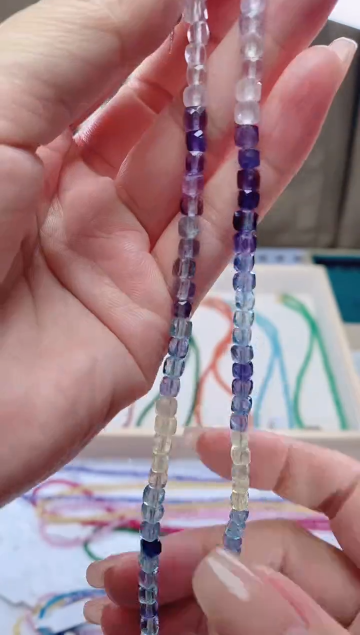 【闪购商品】萤石颈饰银S925镶嵌诗颜珠宝甄选SYZB57