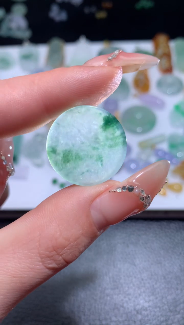 【闪购商品】定制翡翠未镶嵌无事牌