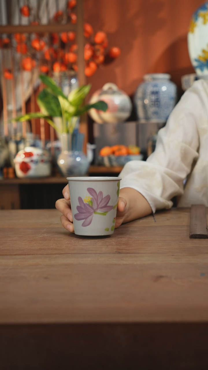 瓷片景德镇设计师釉下手绘陶瓷餐具