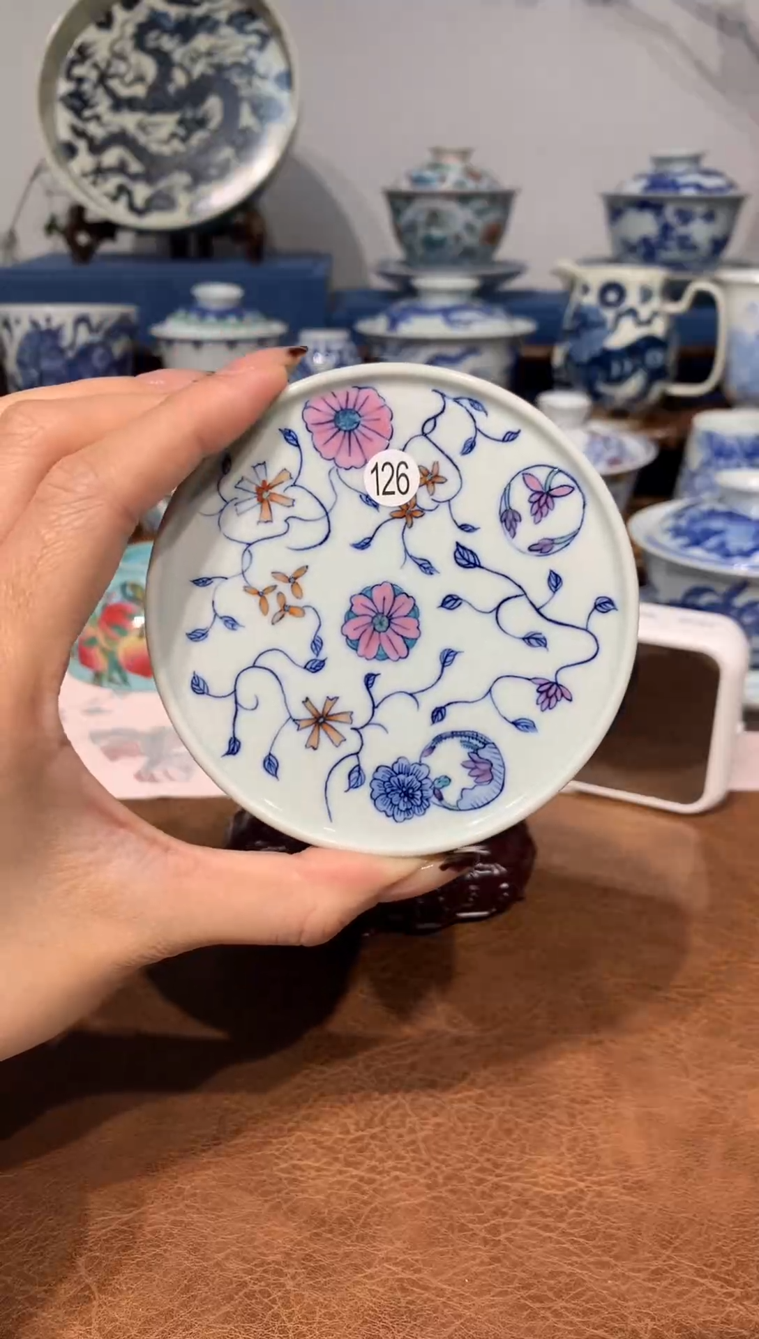 【闪购商品】126斗彩盖置一块啊啊