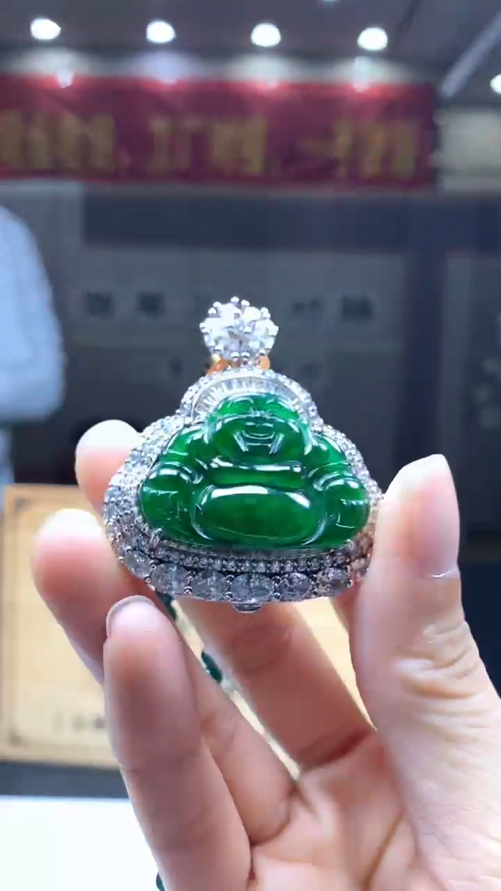 【闪购商品】翡翠颈饰未镶嵌********425