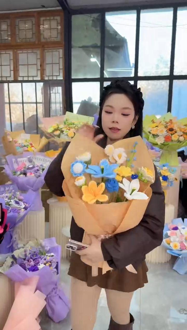 非遗手工花束，孤品清仓！！